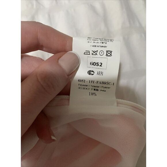 Balizza New Red White Blue Striped Starfish Halter Strapless Maxi Dress 38 Small - Picture 6 of 9